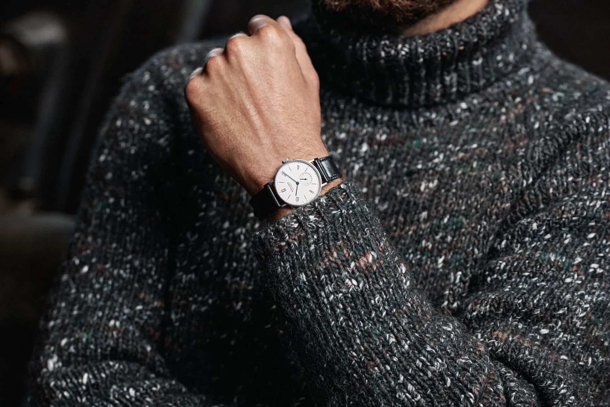 Armbanduhr Tangente Ø 35 mm Handaufzug