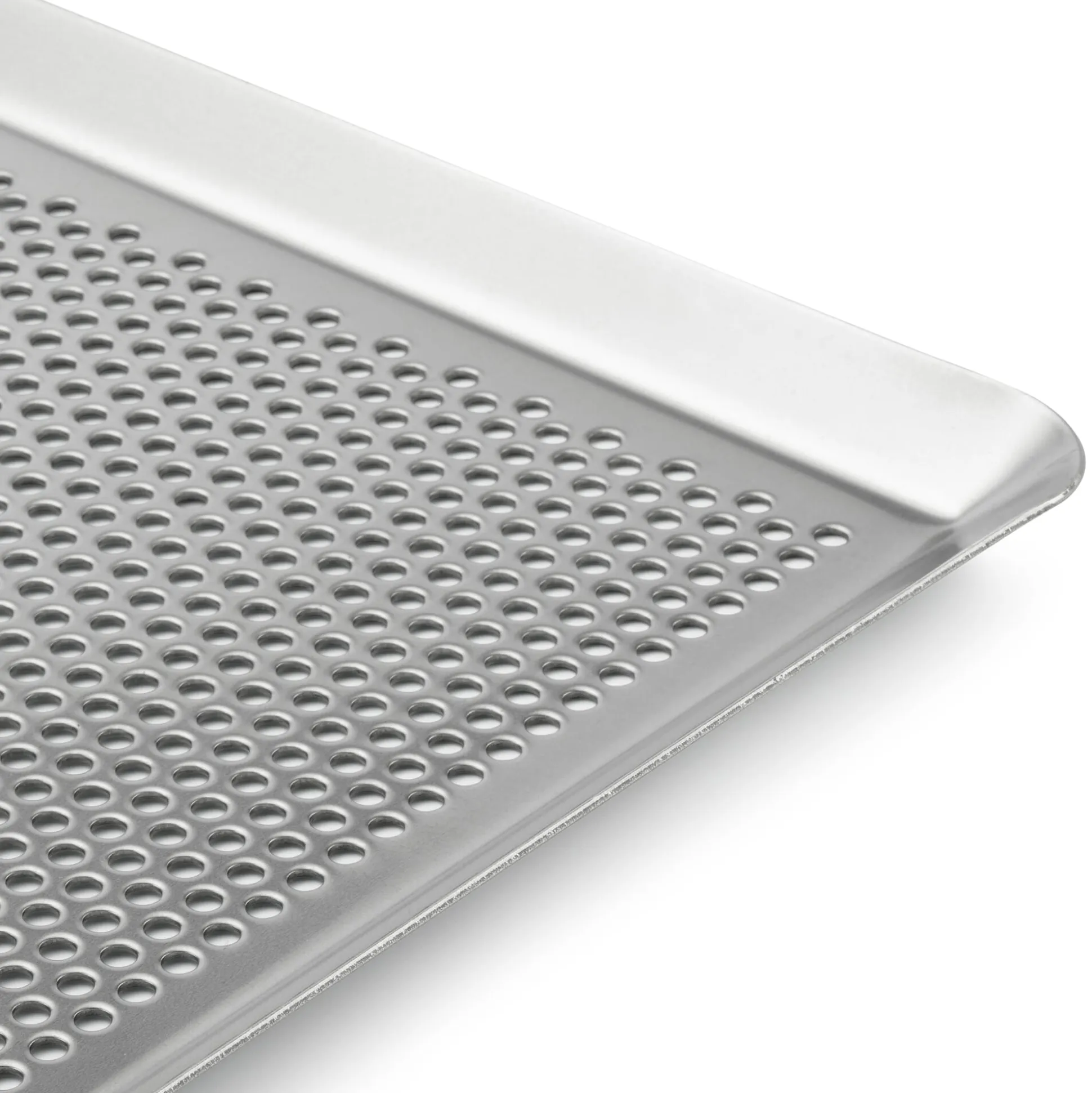 Backblech Edelstahl perforiert (40 × 30 cm)