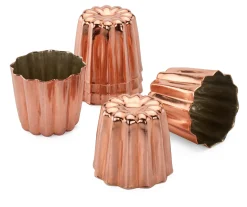 Backform Canelé Kupfer verzinnt