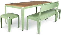 Bank Bended Bench 140
