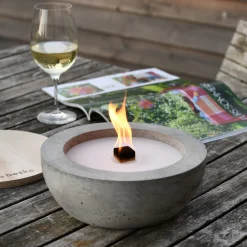 Betonfeuer Schale