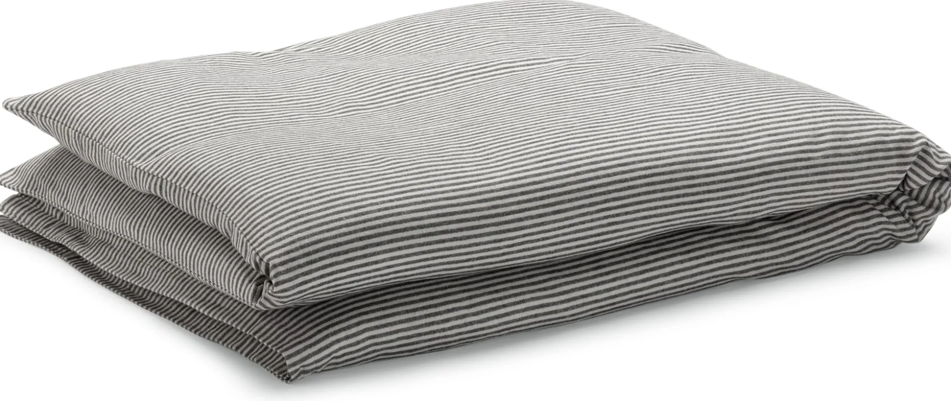 Bettbezug Flanell gestreift