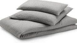 Bettbezug Flanell gestreift