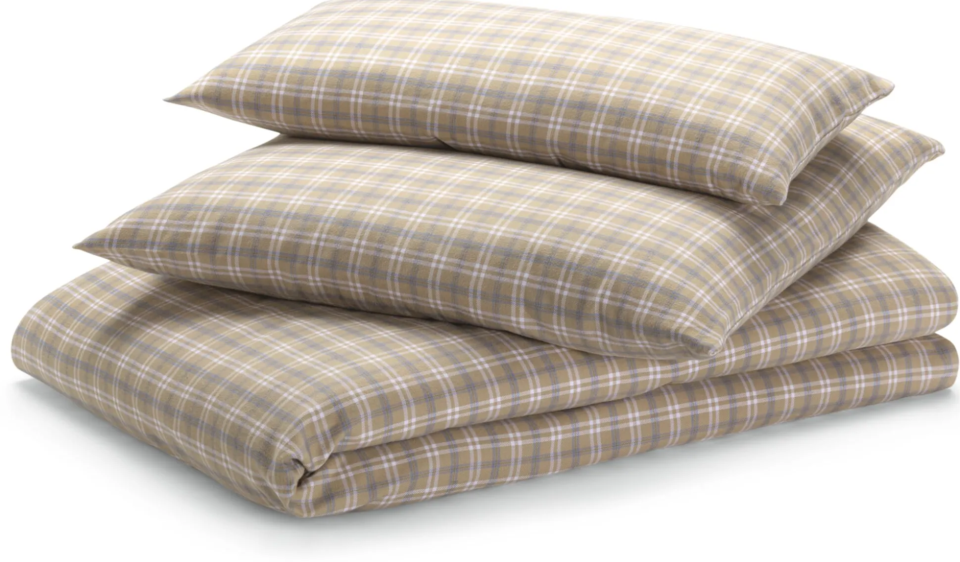 Bettbezug Flanell kariert