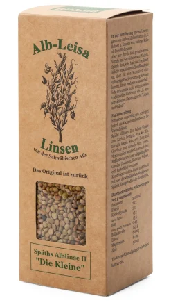 Bio-Alb-Leisa Späth’s Alblinse klein