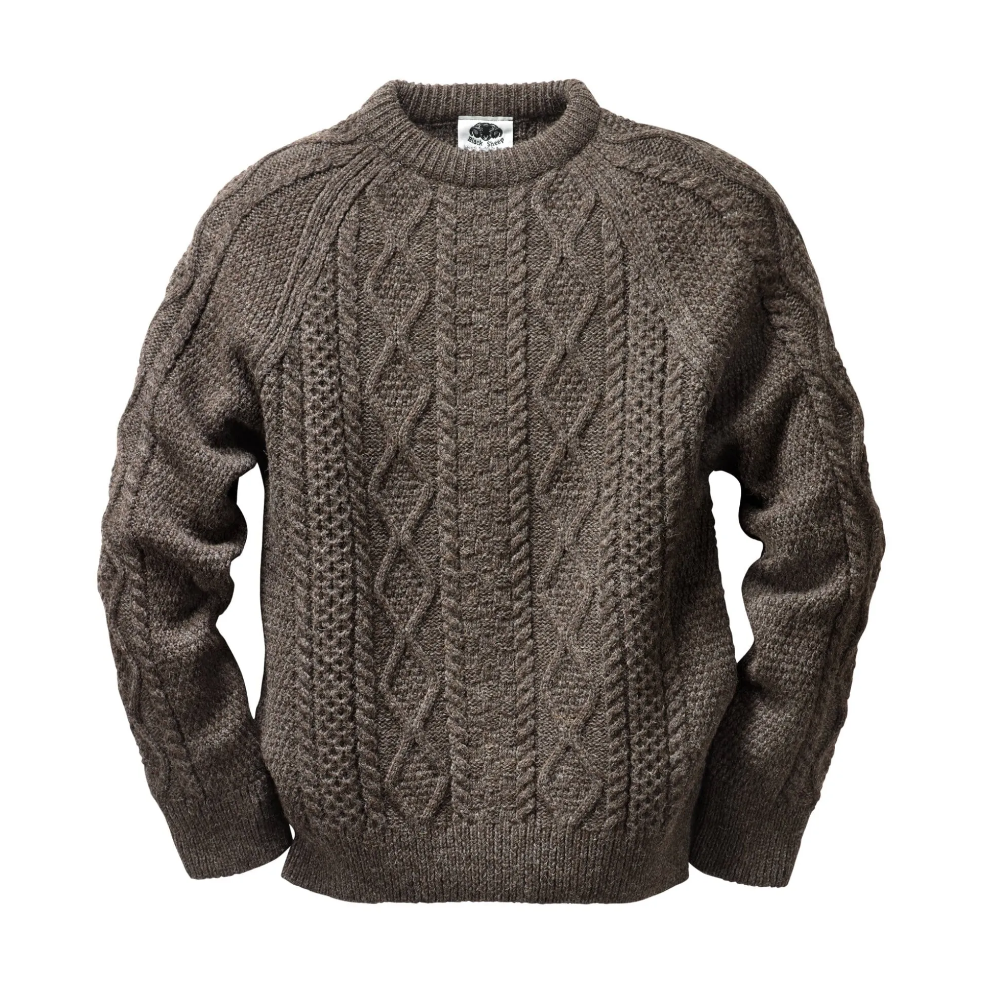 Black Sheep Aran-Pullover
