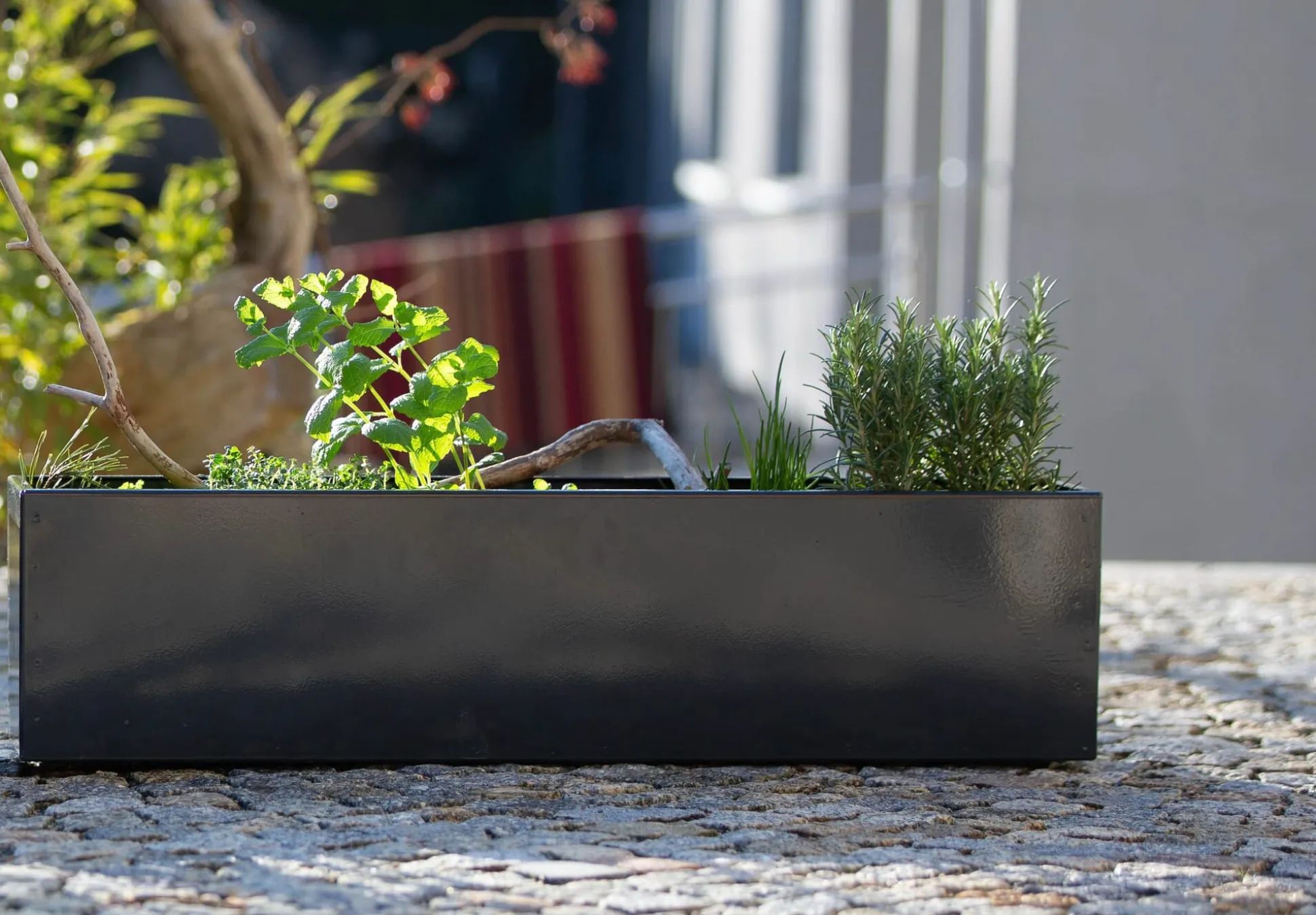 Blumenkasten Stahl