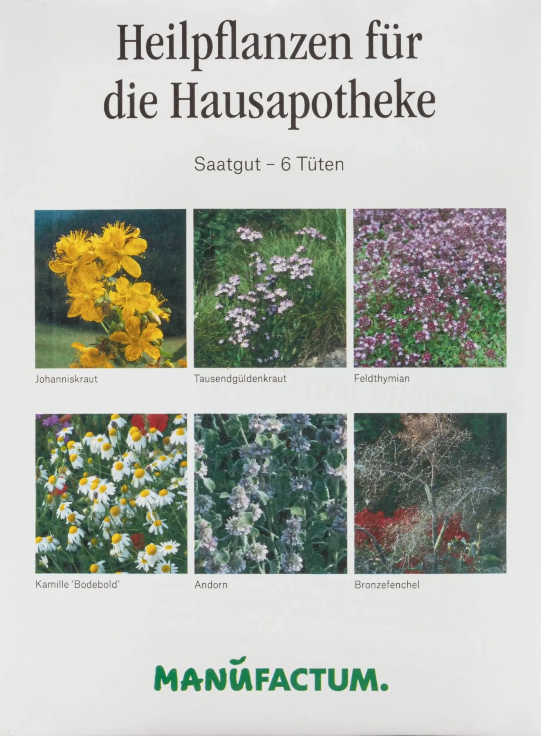 Blumensamen Heilpflanzen für die Hausapotheke