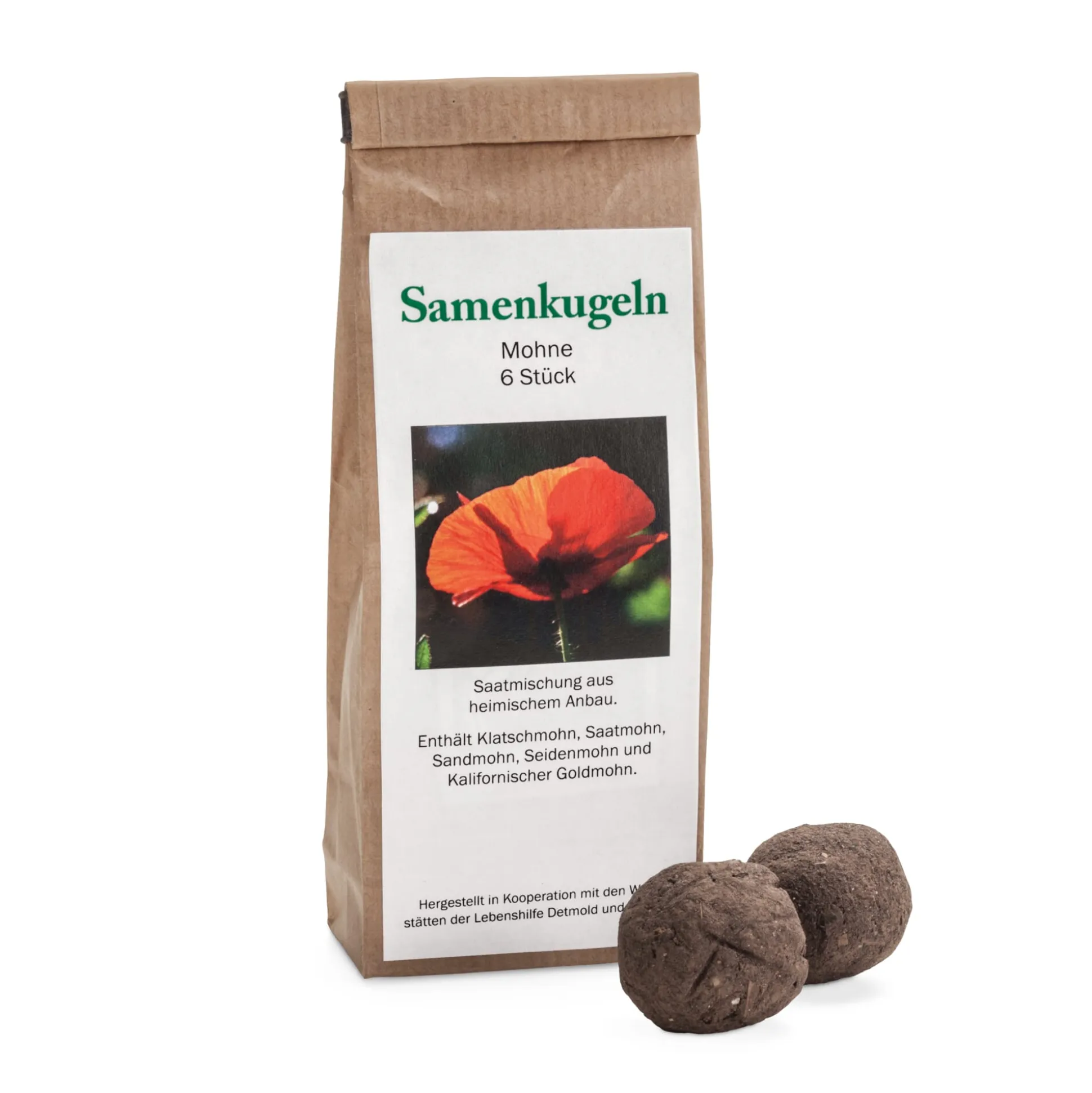 Blumensamen Samenkugeln