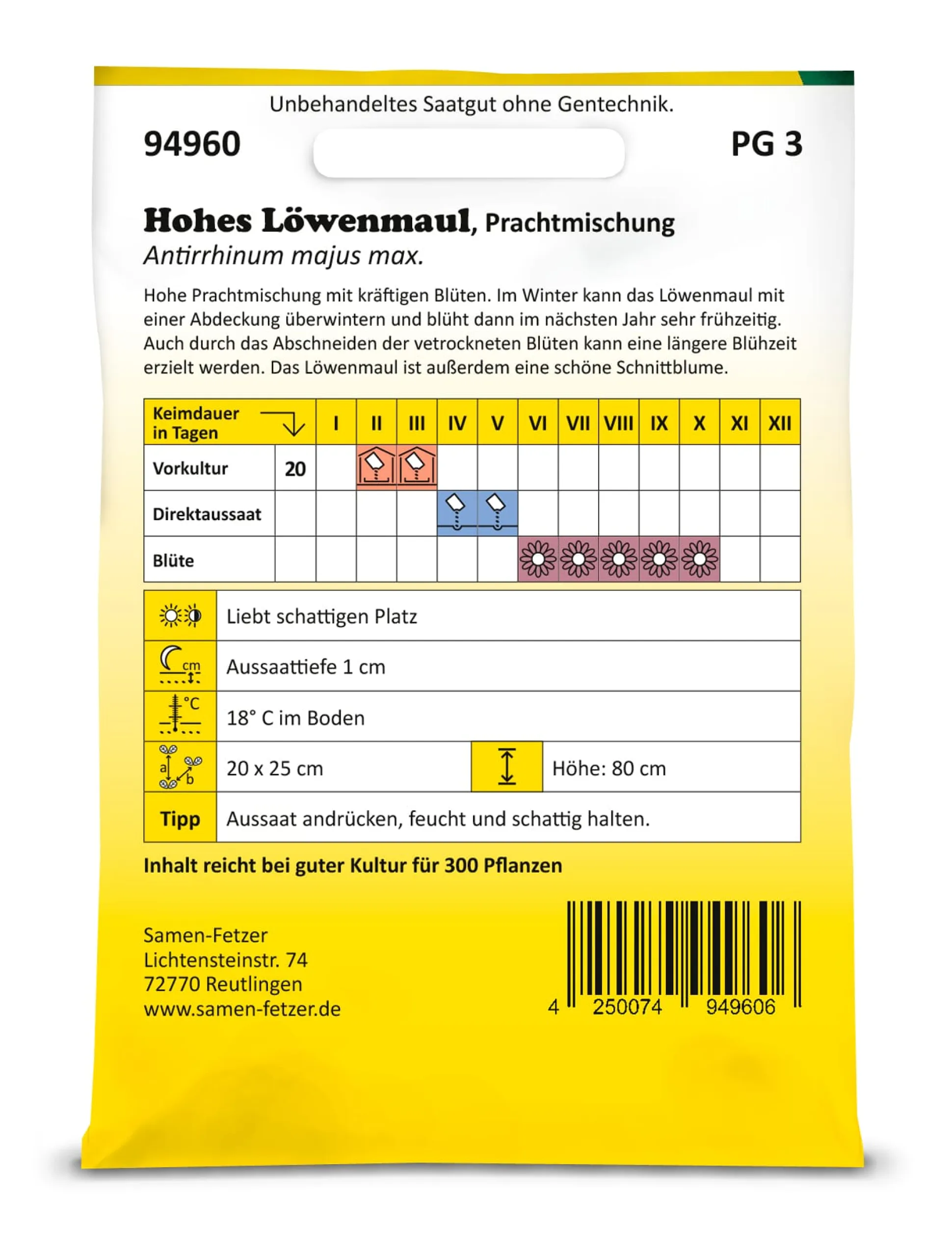 Blumensamen Schnittblumen aus dem eigenen Garten