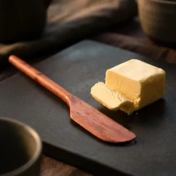 Buttermesser Elsbeerenholz