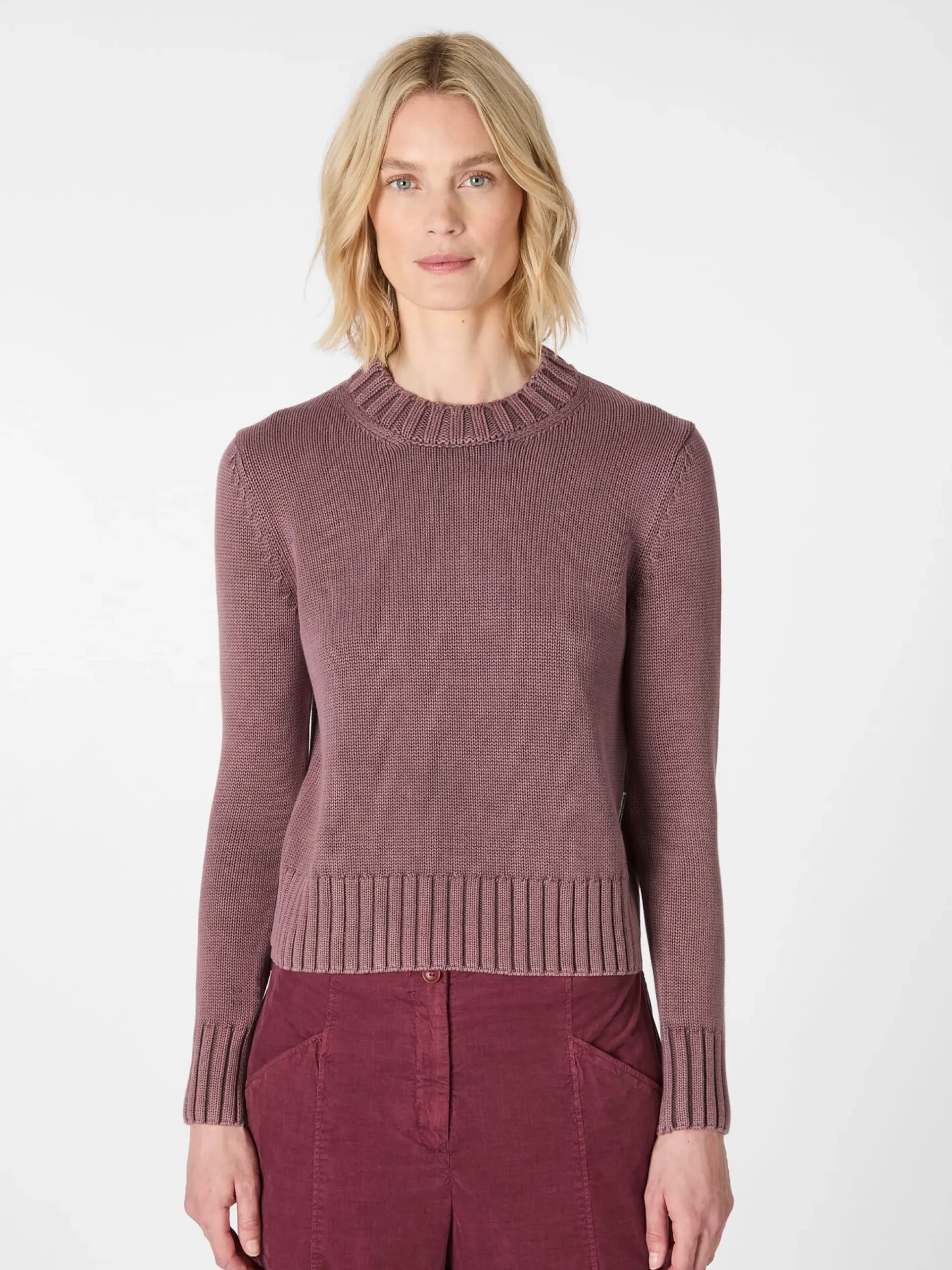 Damen-Baumwollpullover