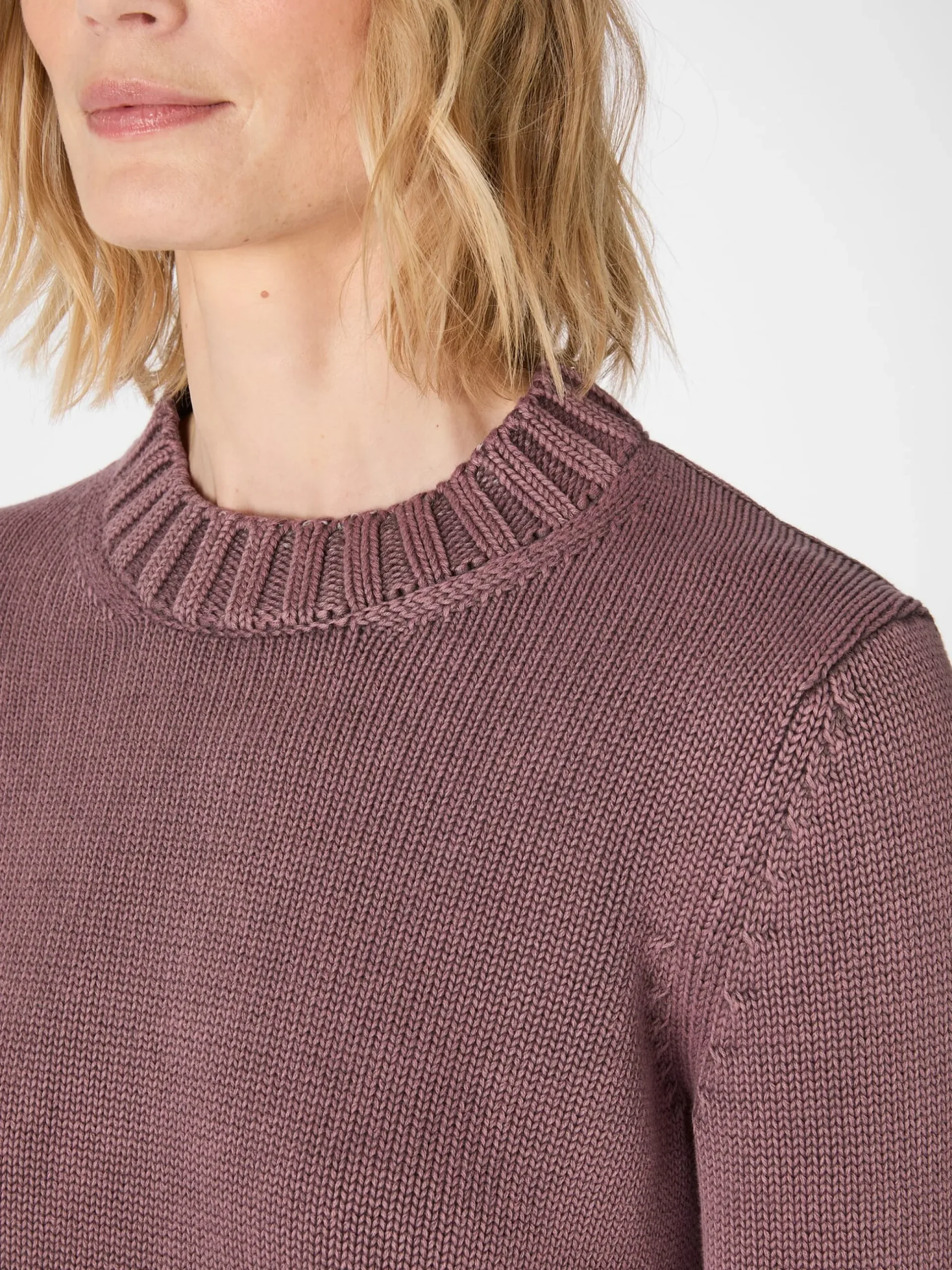 Damen-Baumwollpullover