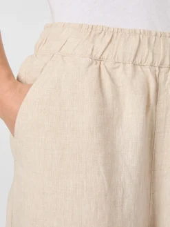 Damen-Bermudahose Leinen