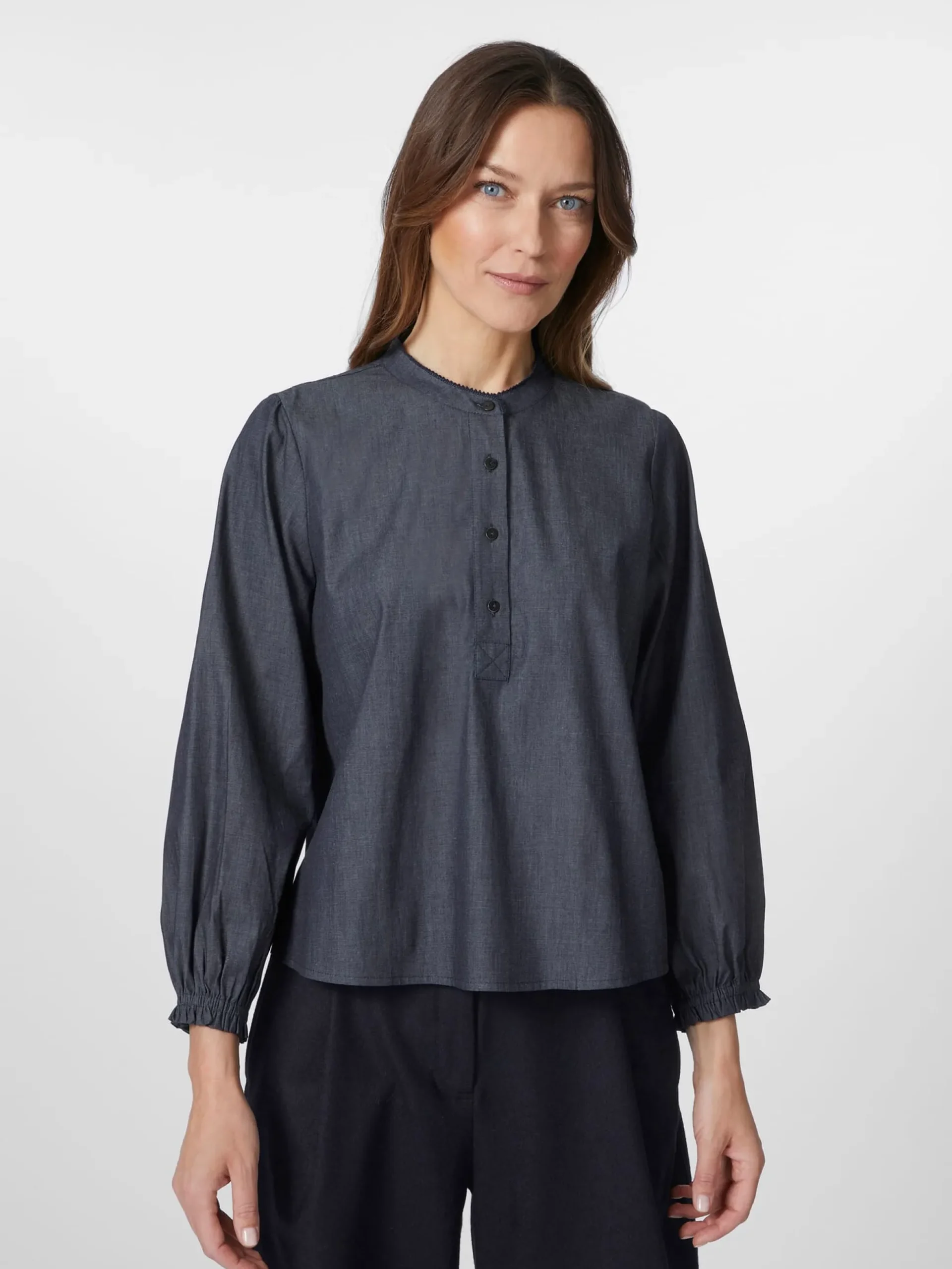 Damenbluse Chambray