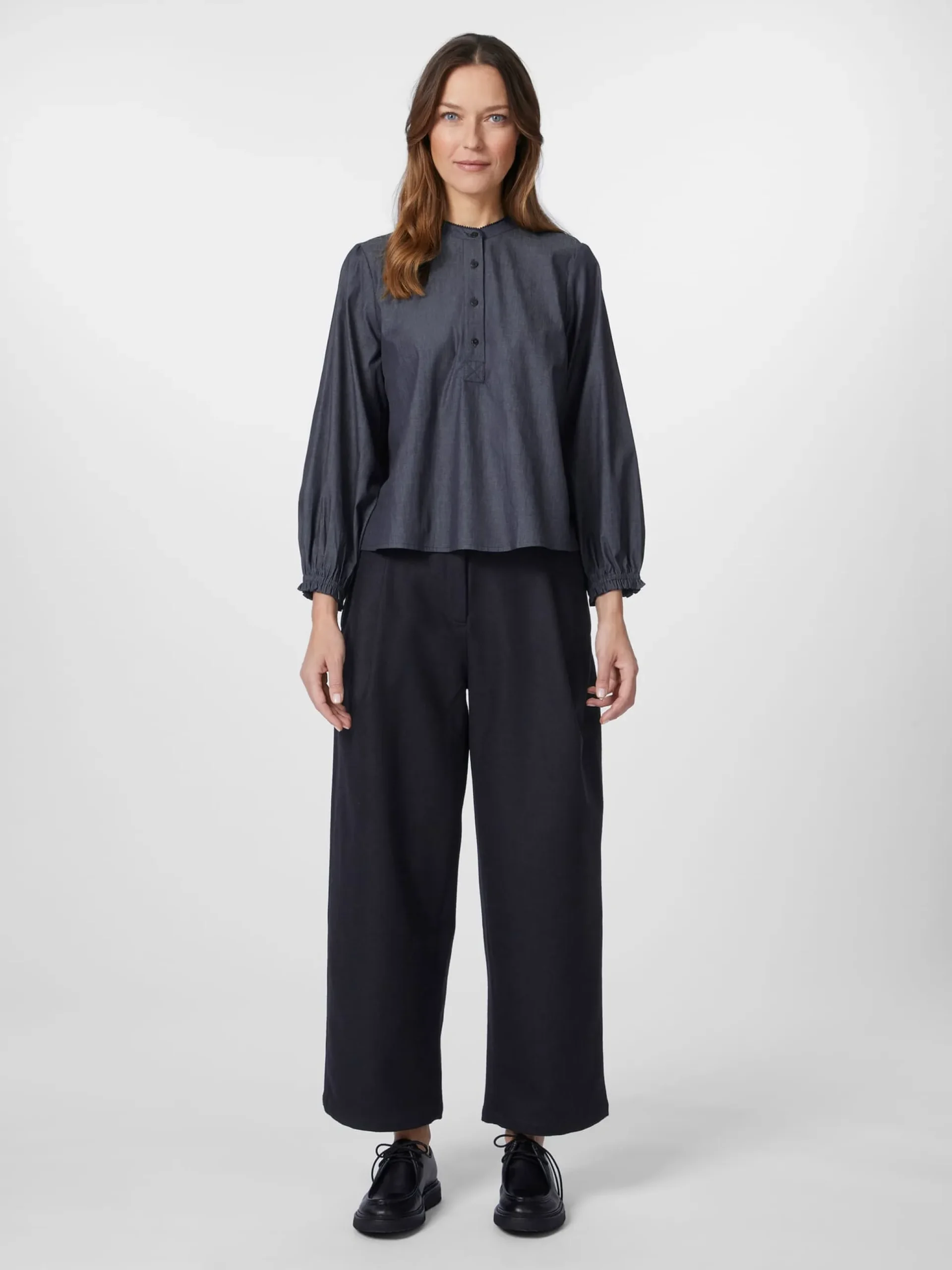 Damenbluse Chambray