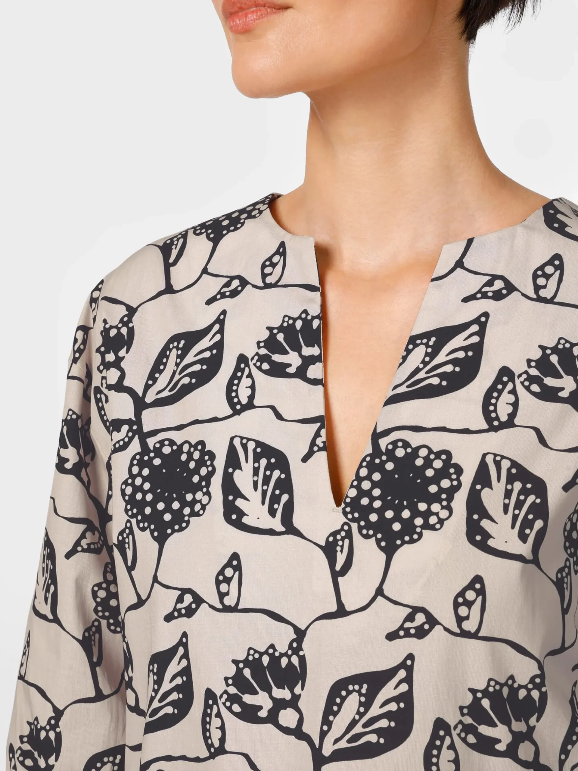 Damenbluse Floral Print