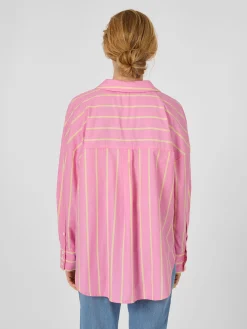 Damenbluse gestreift