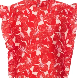 Damen-Blusenshirt Volant