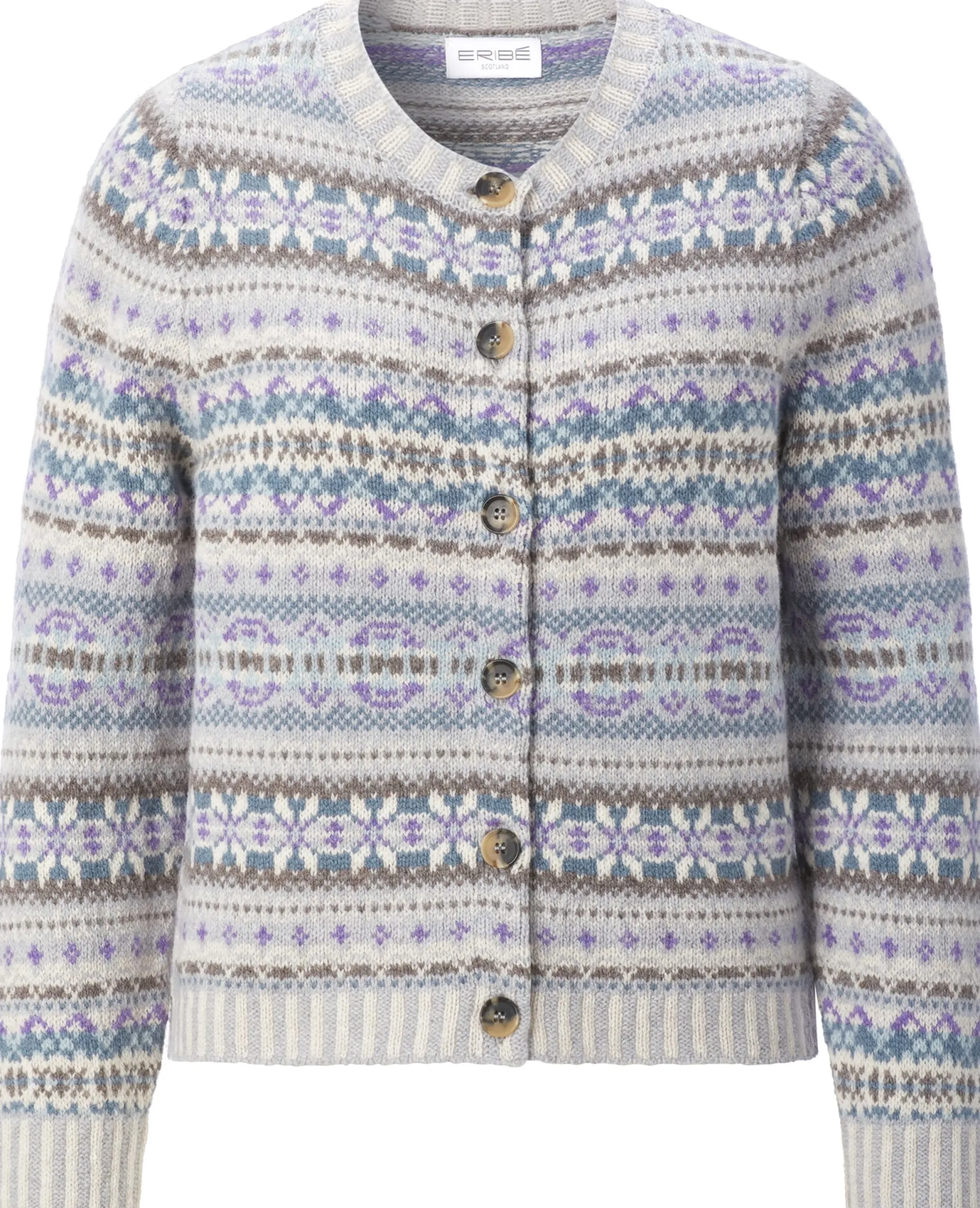 Damen-Cardigan gemustert