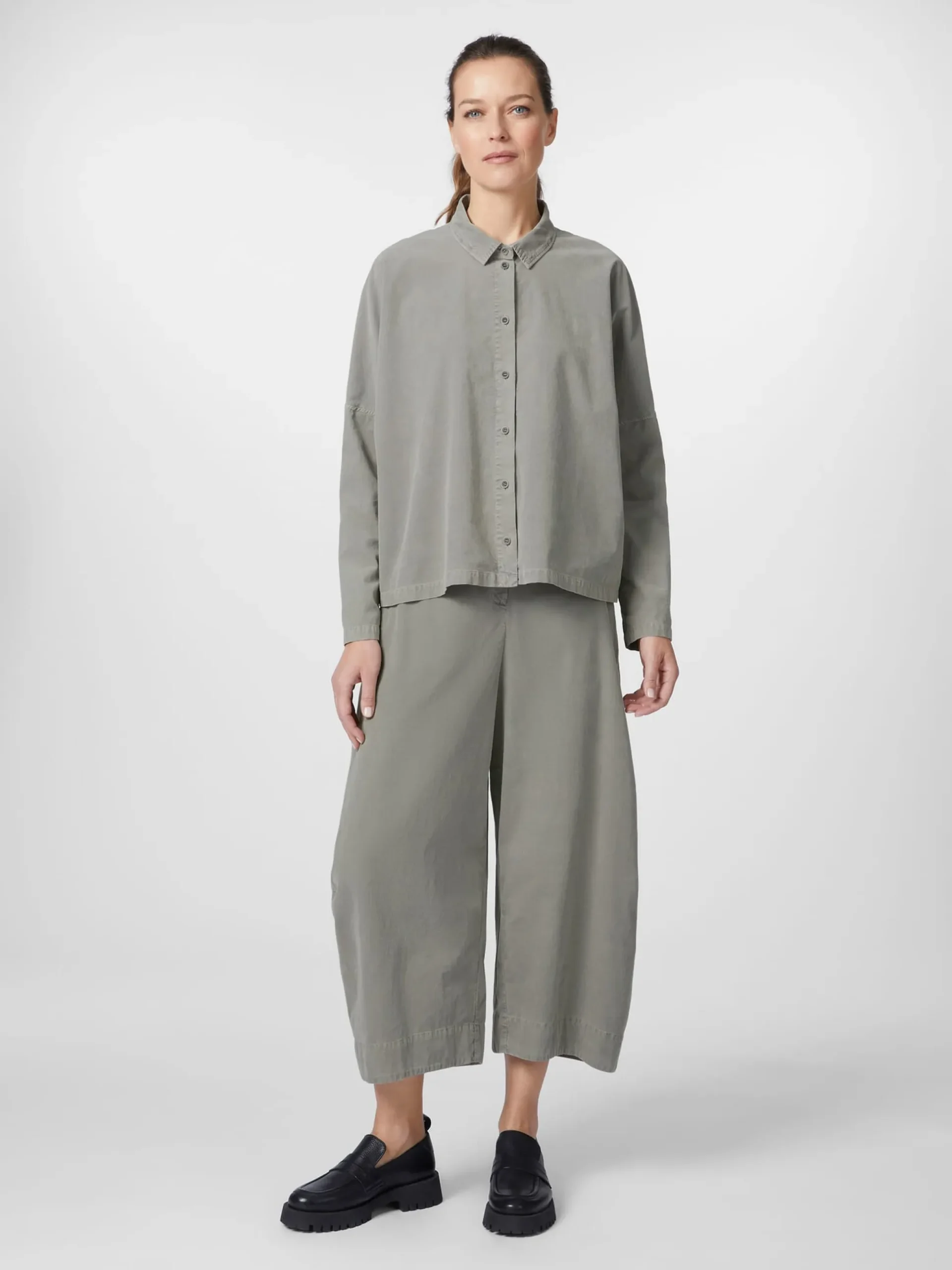 Damen-Cordbluse