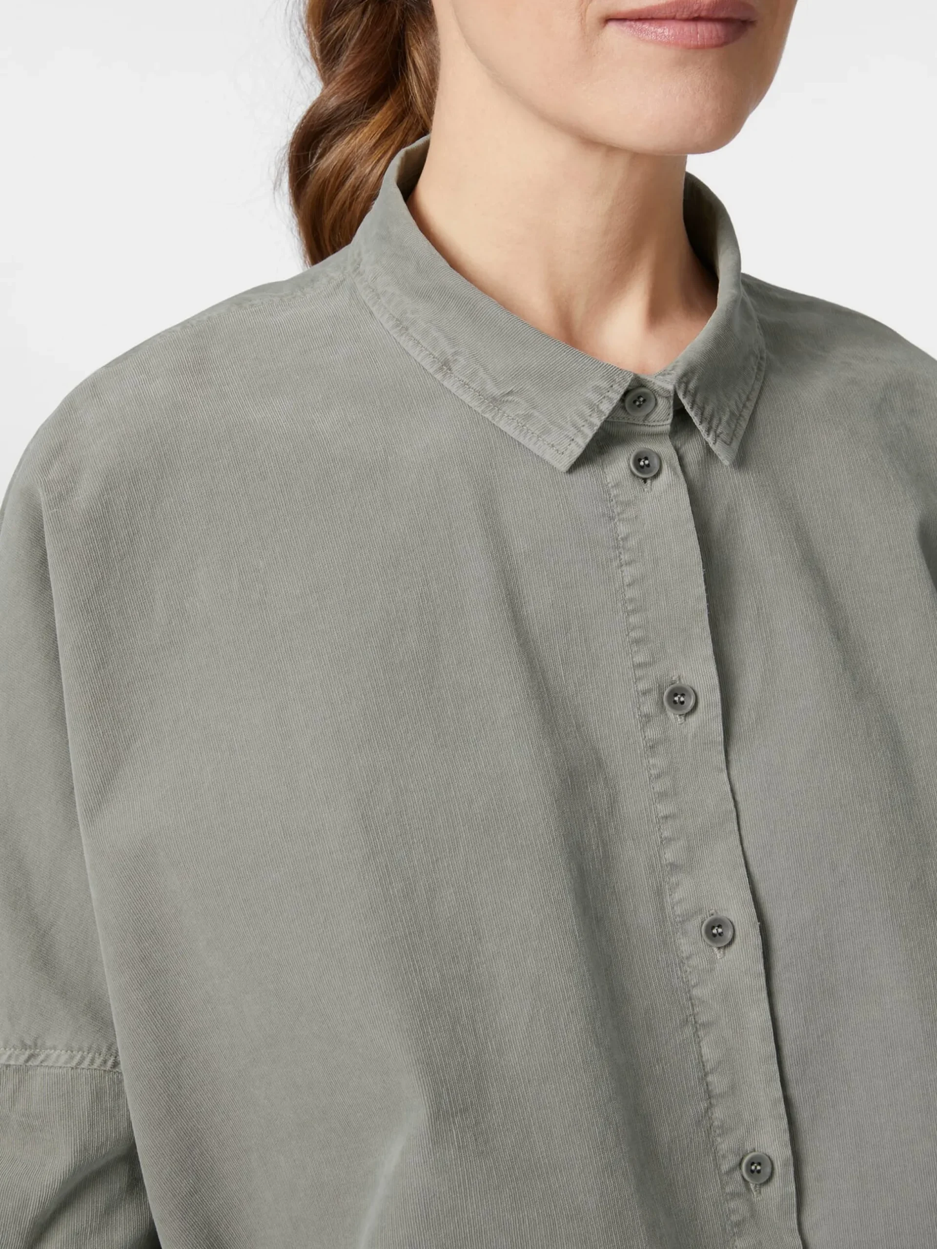 Damen-Cordbluse