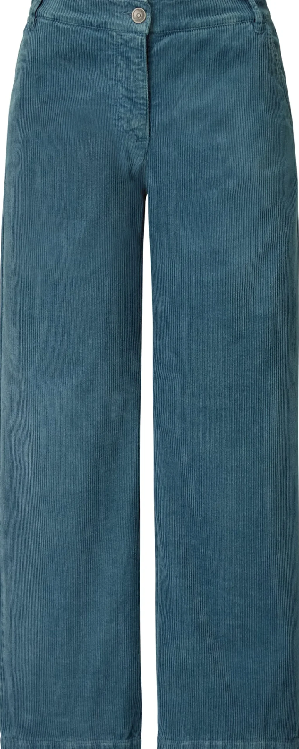 Damen-Cordhose weites Bein