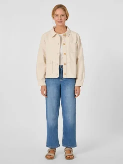 Damen-Fischerjacke Baumwolle