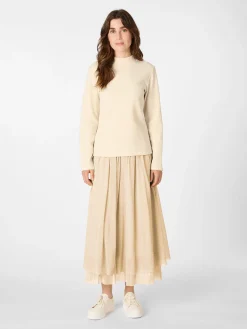 Damen-Glitzershirt Langarm