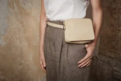 Damen-Gürtel-Handtasche Nappa