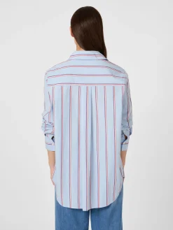 Damen-Hemdbluse gestreift