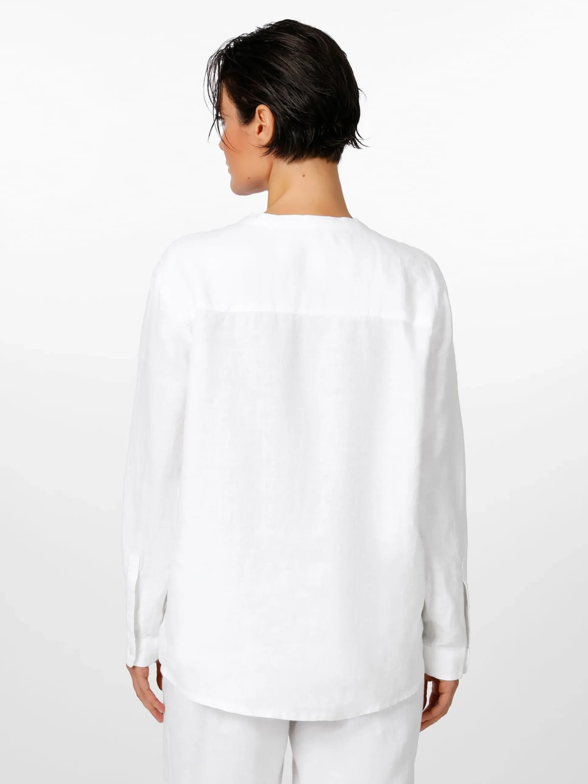 Damen-Hemdbluse Leinen