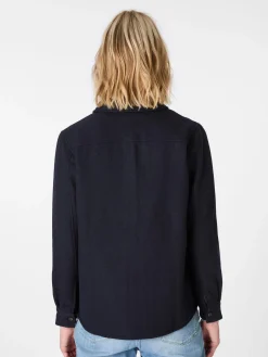 Damen-Hemdjacke Wolle