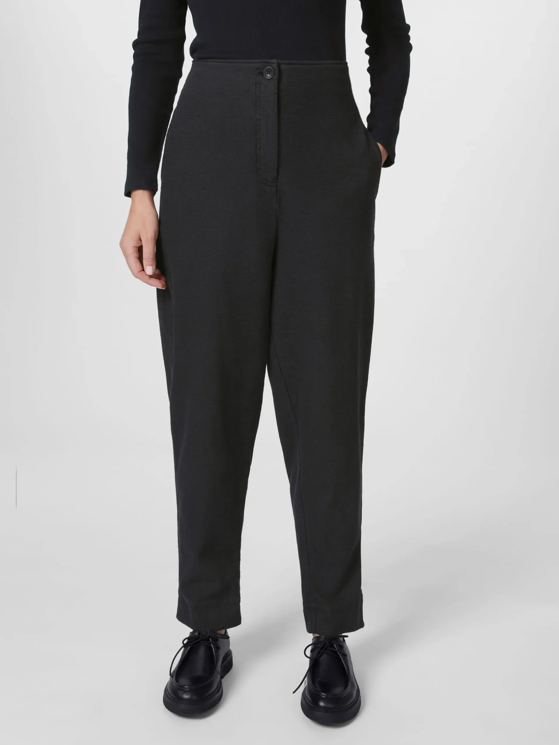 Damenhose Saumaufschlag