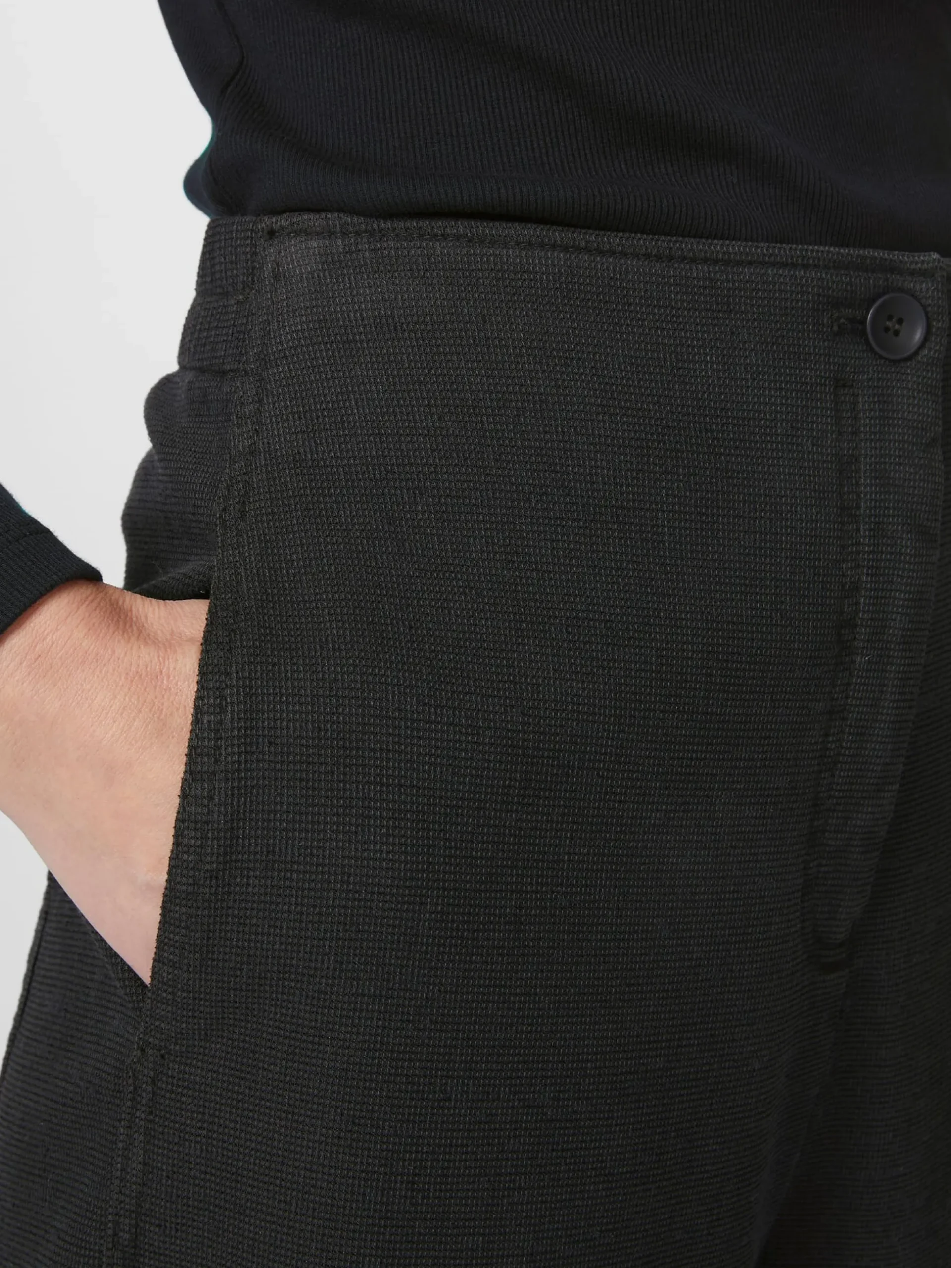 Damenhose Saumaufschlag