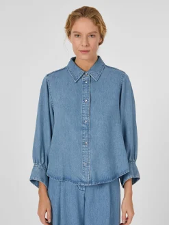Damen-Jeansbluse TENCEL™