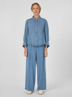 Damen-Jeansbluse TENCEL™