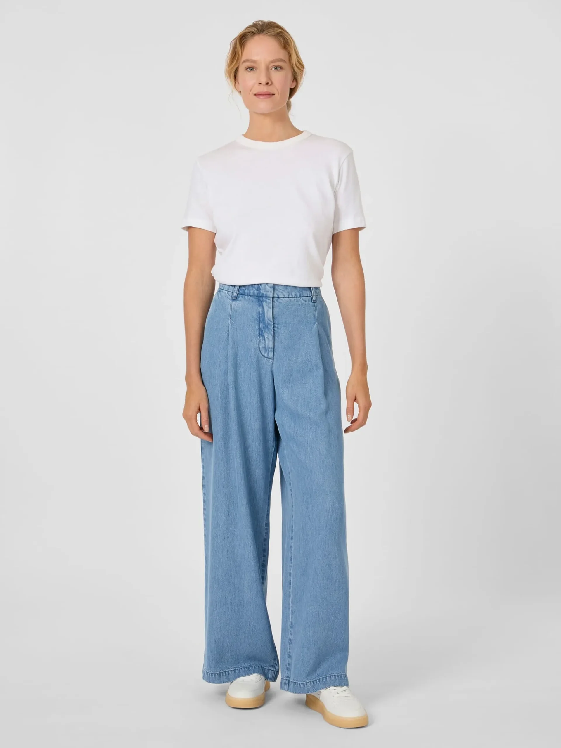 Damenjeans mit Bundfalte TENCEL™