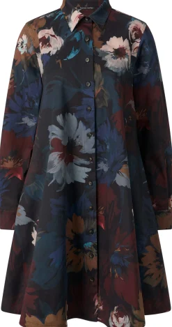 Damenkleid geknöpft