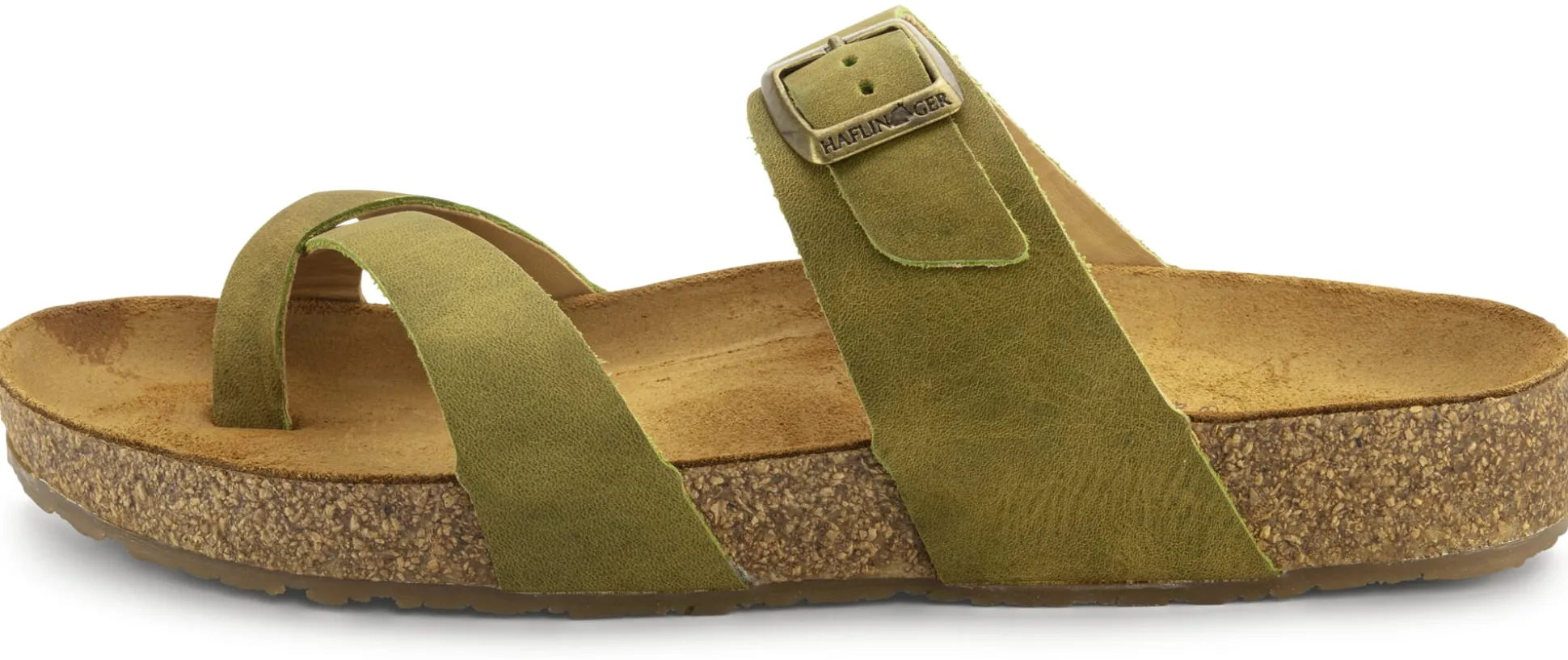 Damen-Lederpantolette