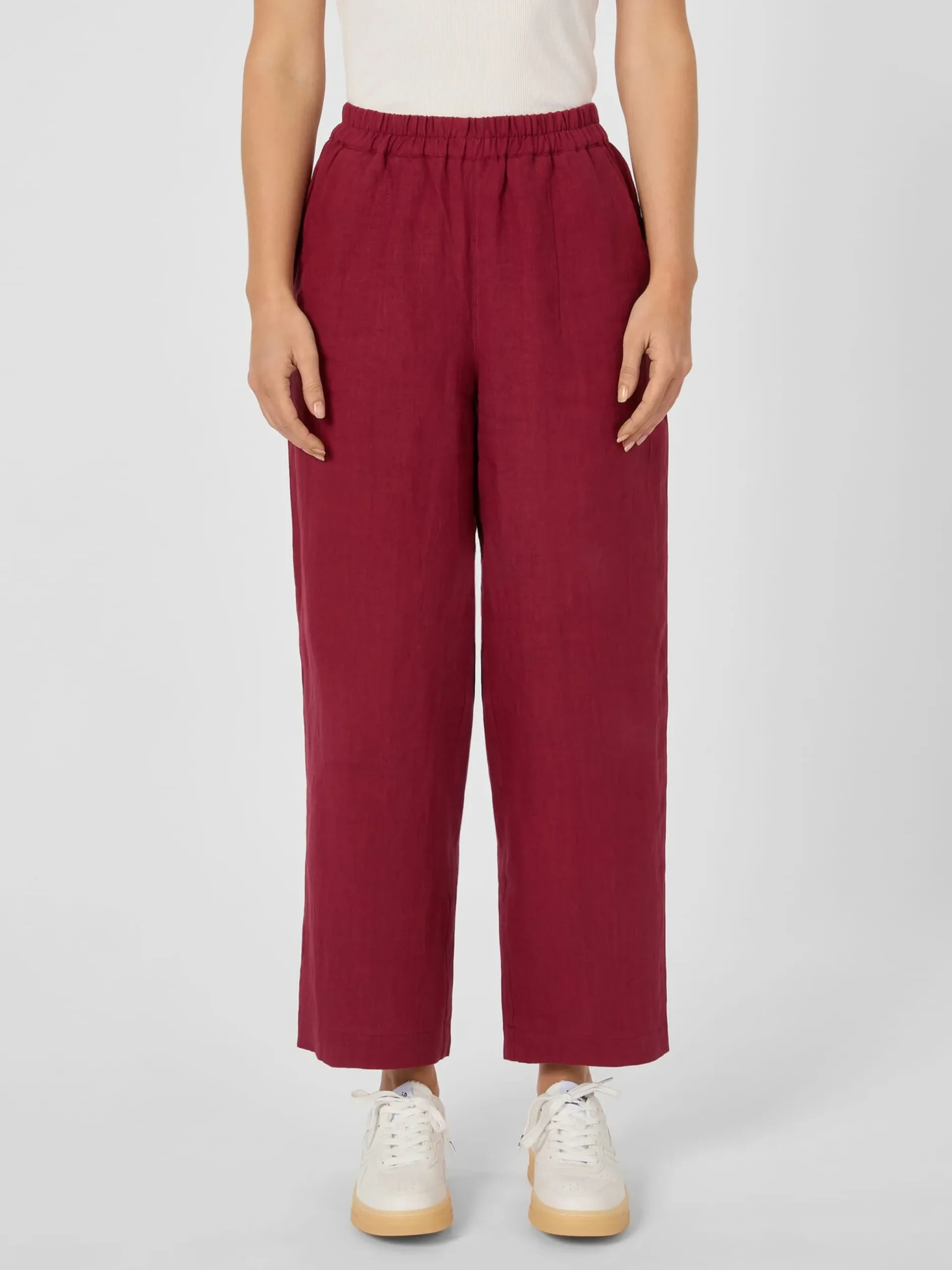 Damen-Leinenhose