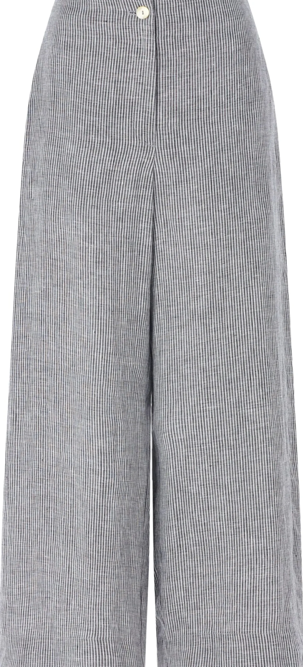 Damen-Leinenhose gestreift
