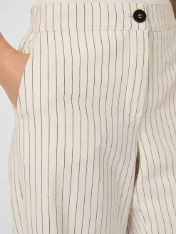 Damen-Marlenehose Nadelstreifen