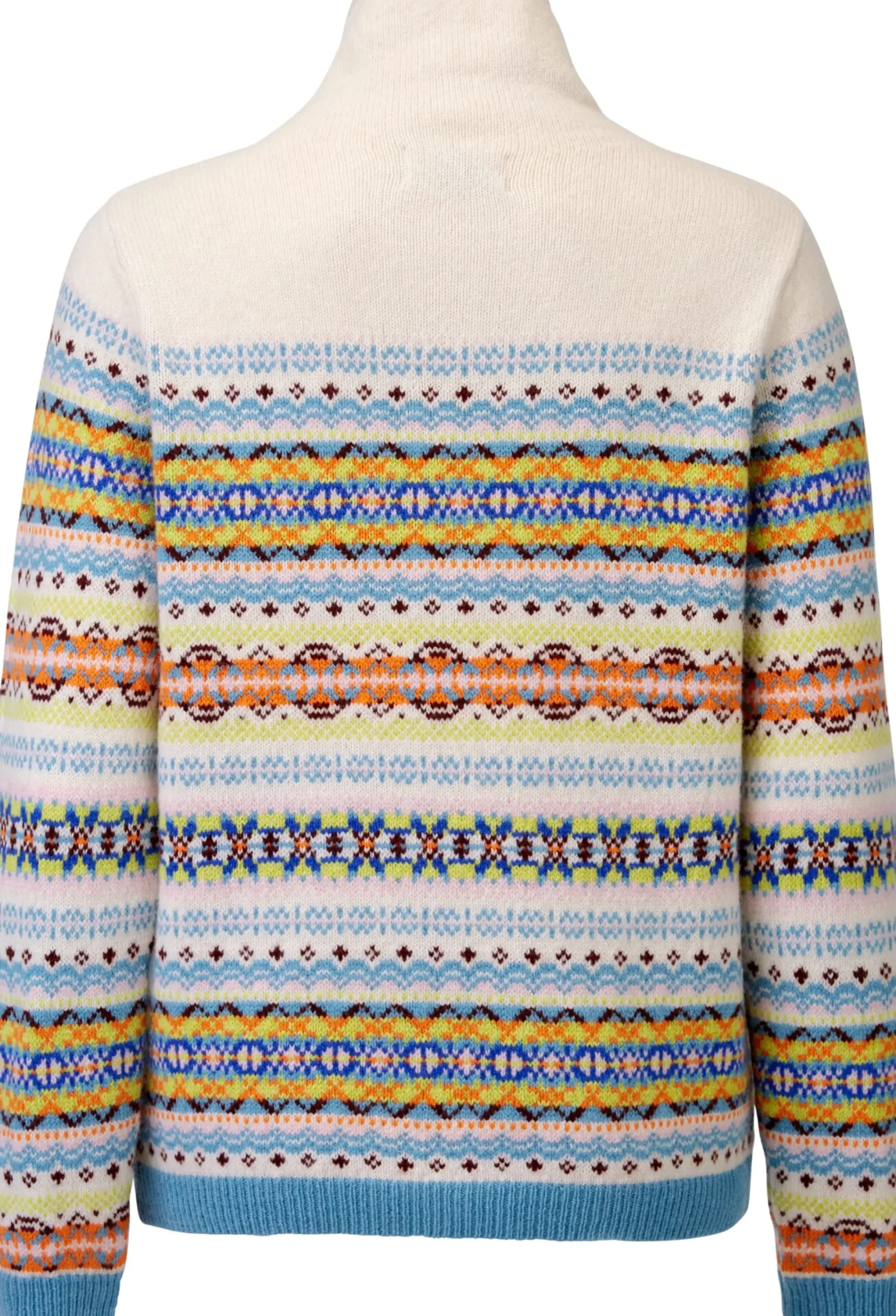 Damenpullover gemustert
