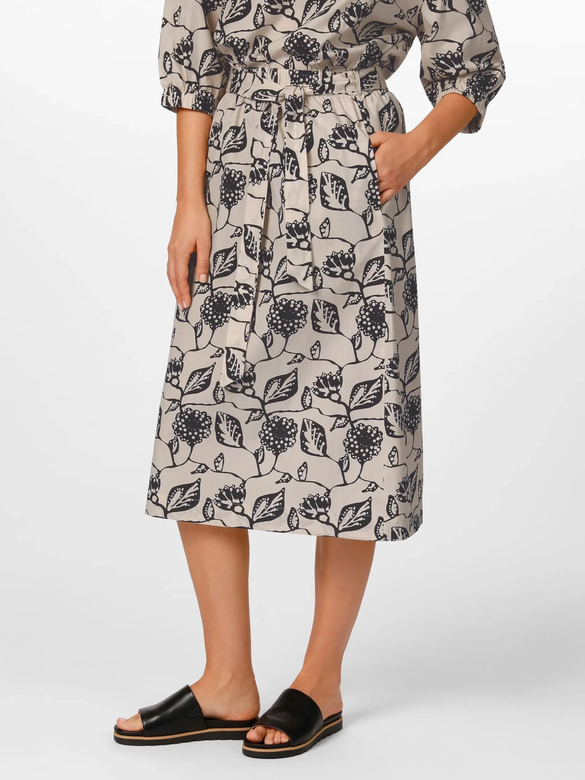 Damenrock Floral Print