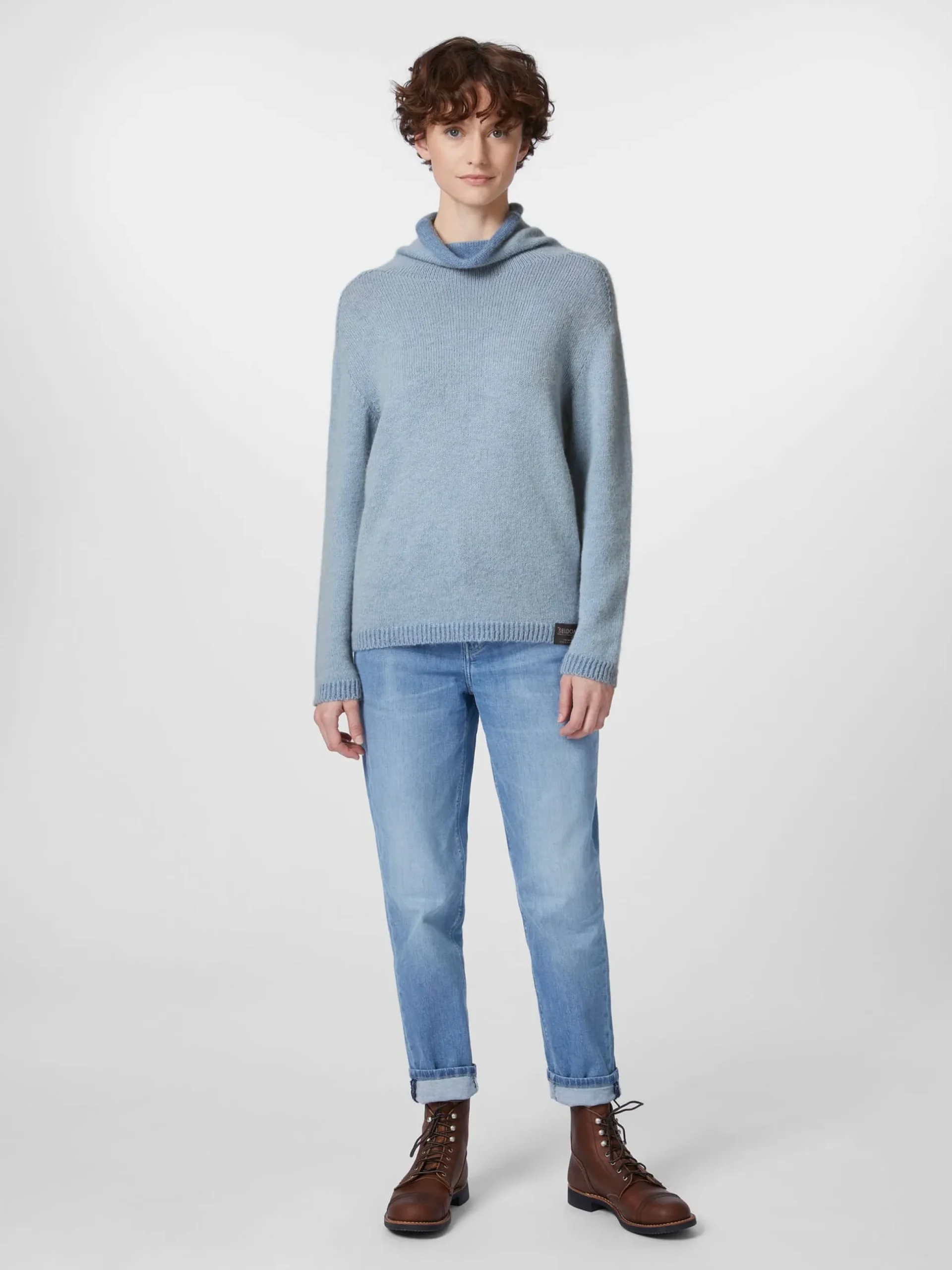 Damen-Rollkragenpullover