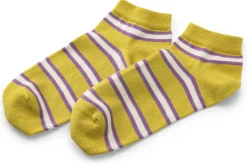 Damen-Sneakersocken gestreift