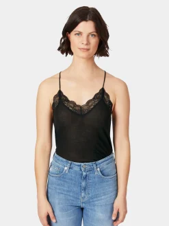 Damen-Spitzentop