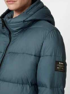 Damen-Steppjacke lang