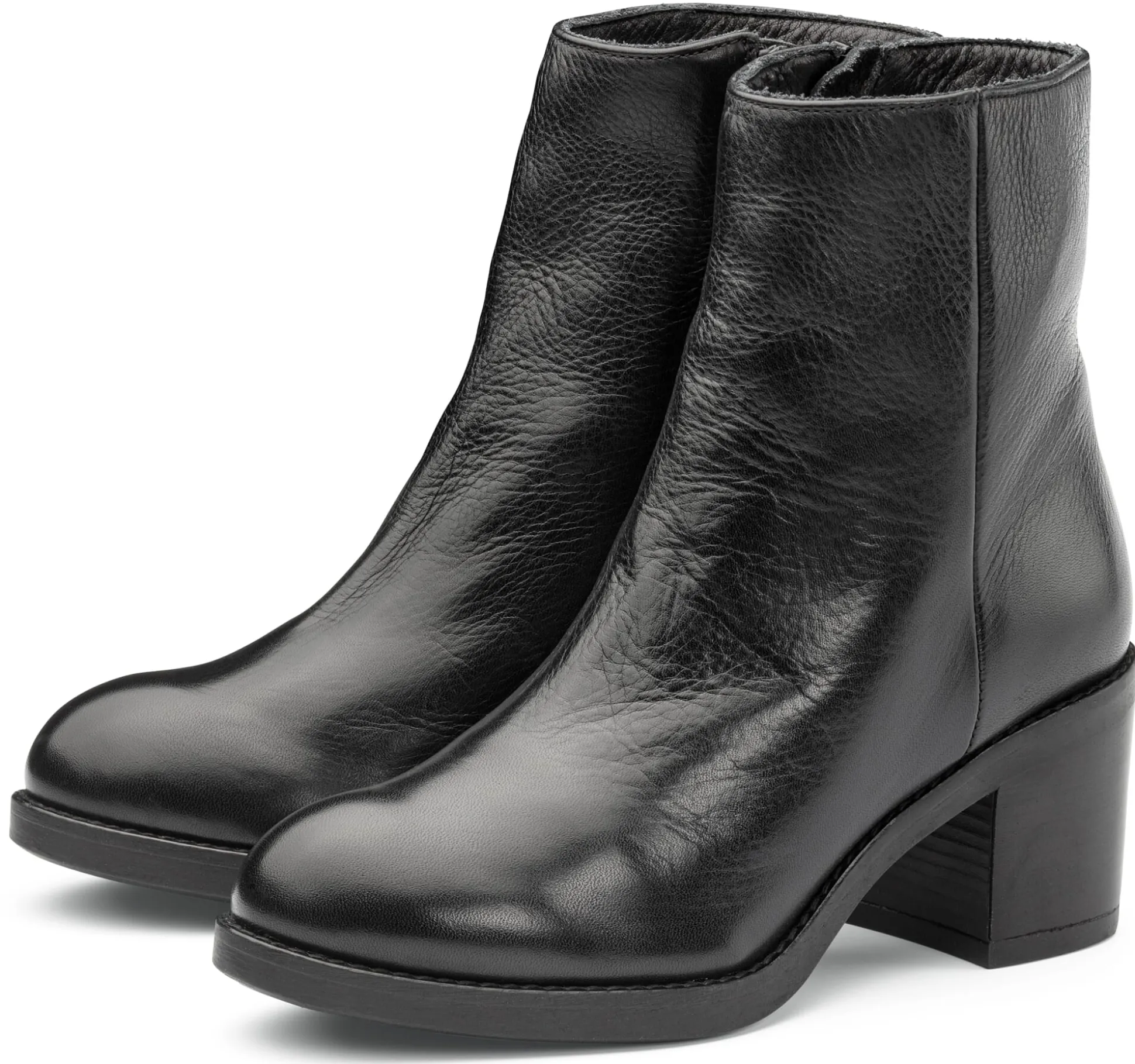 Damenstiefelette Rindleder